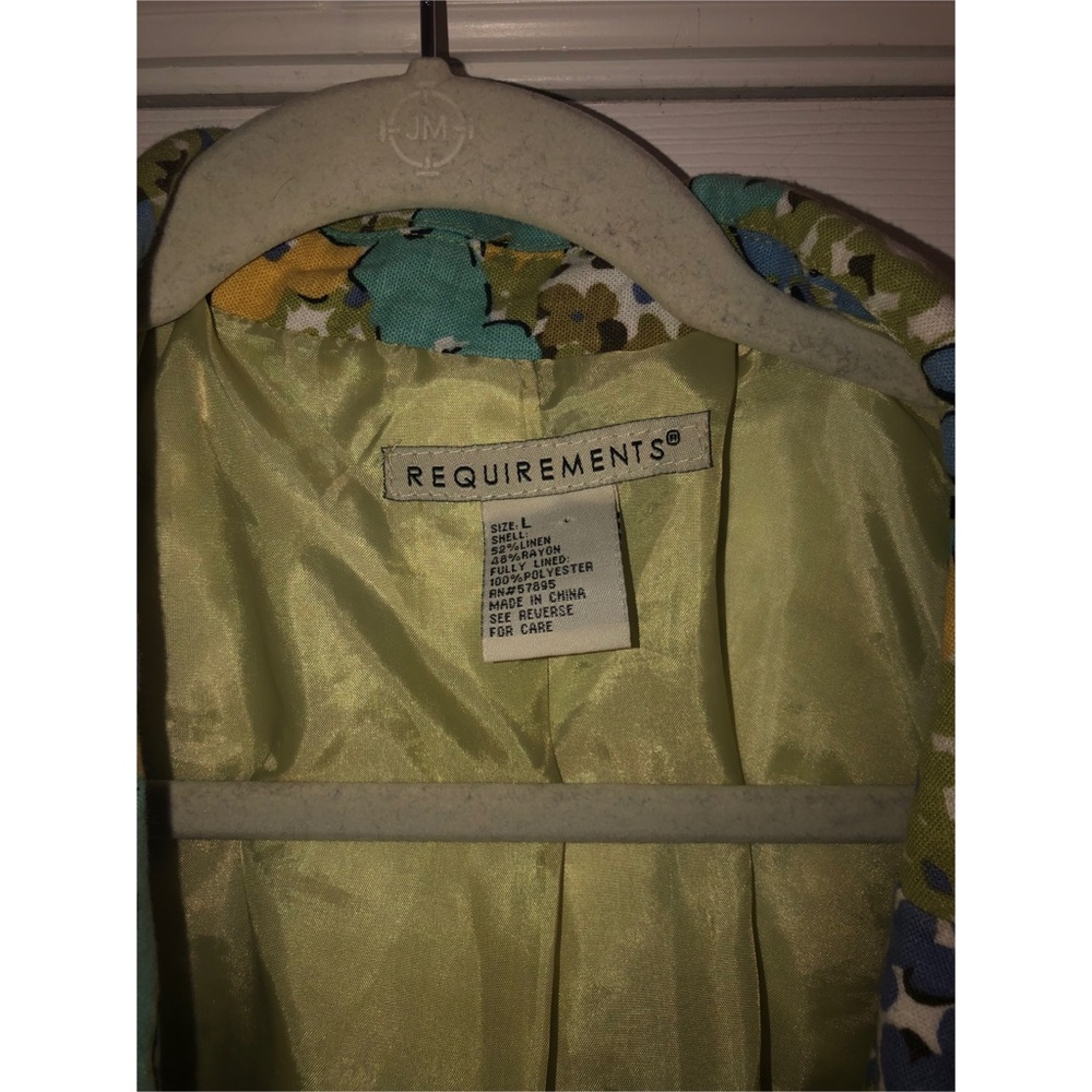 Retro Floral Blazer - Picture 5 of 7